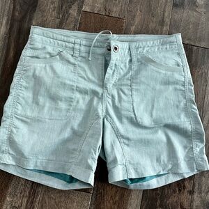 Kuhl shorts - light teal